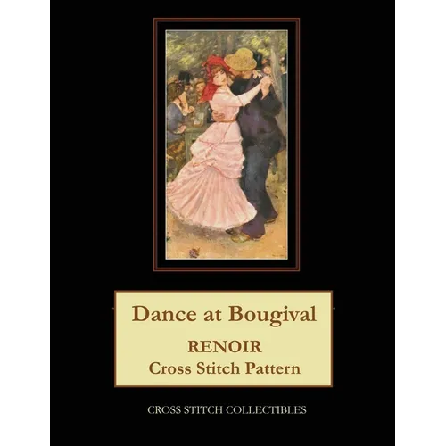 Dance at Bougival: Renoir cross stitch pattern - Paperback