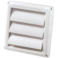 SUPURR VENT HOOD 4" WH