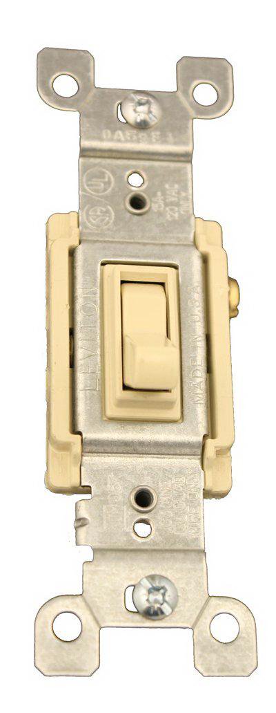 SWITCH GRND 3WAY 15A IV