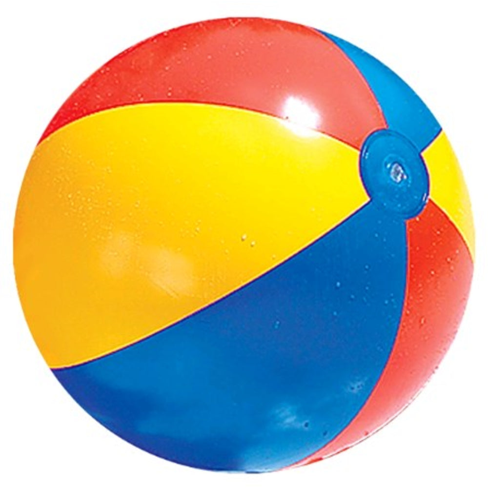 Inflatable Beach Ball | Swimline | Jumbo Panel Classic Beach Ball | 46in Diameter | Manual Inflate