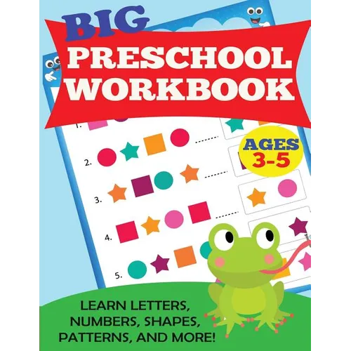 Big Preschool Workbook - Paperback
