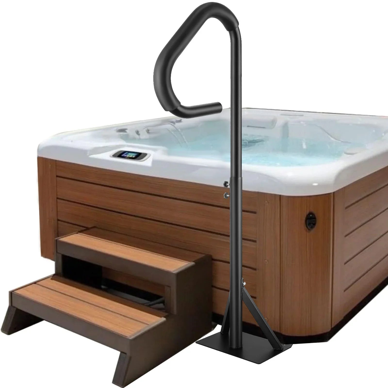 360 Degree Rotatable Spa Hand Rail Adjustable Height