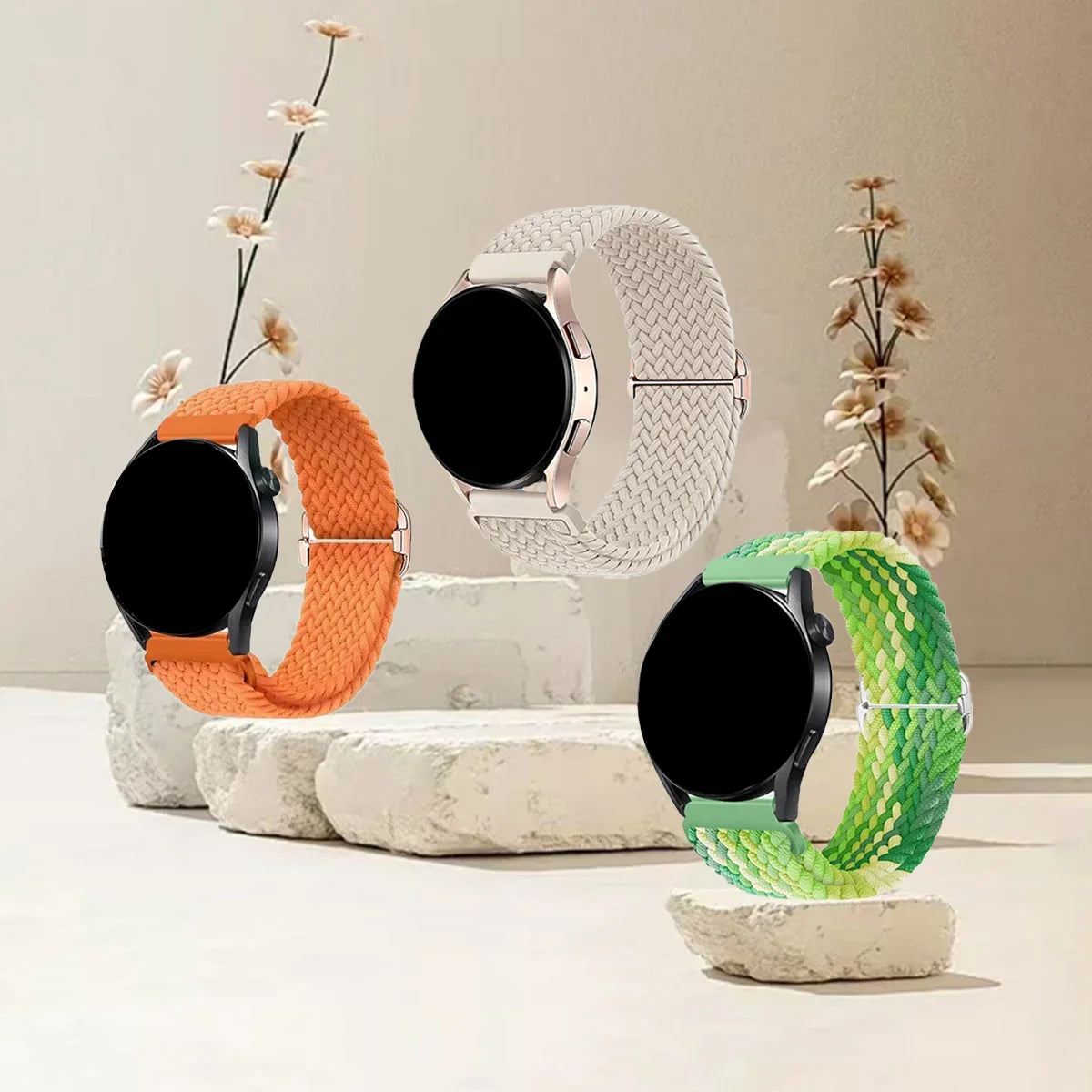 COROS PACE & APEX Braided Stretch Loop Band 3-Pack