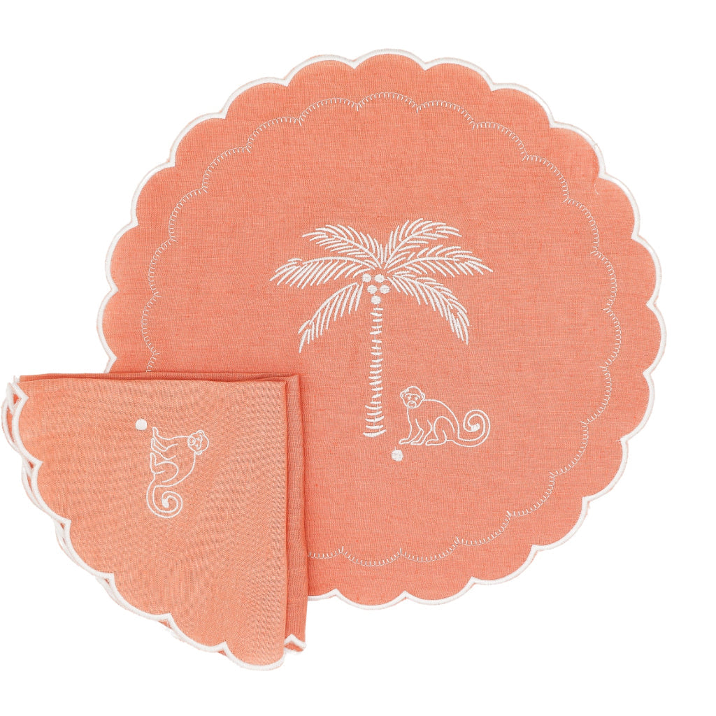 Dusky Rose Simia Napkin - Set of 4