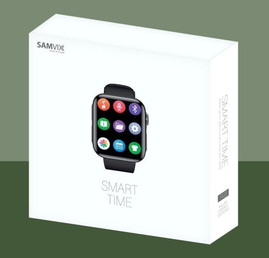 Samvix SmartTime Watch 64GB MP3 Player