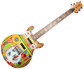 Carlos Santana Hand Autographed Corazon Art Graphics PRS SE Guitar w Case