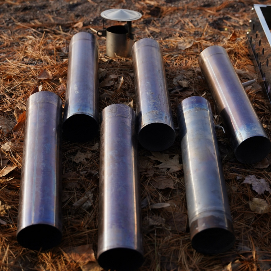 Sauna Stove Chimney Pipe | 3.5"