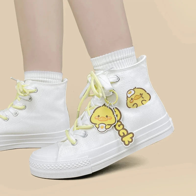 Kawaii Lord Duckness High Tops