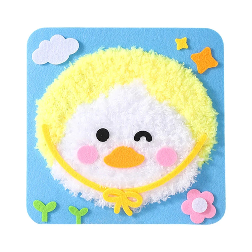 Creative DIY Sewing Kit for Beginners | Cute Animal Embroidery Doll Set