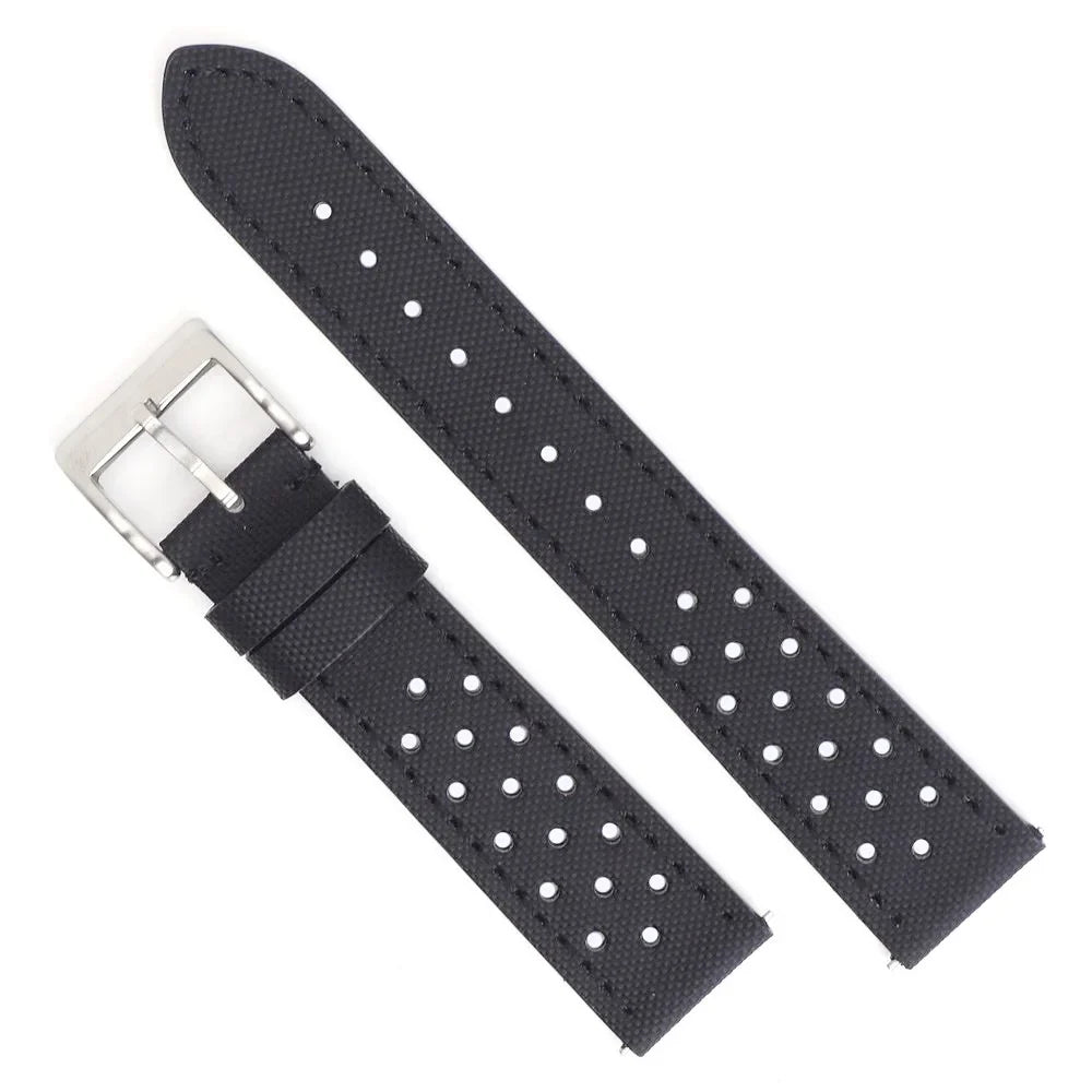 Garmin 18/20/22mm Quick Release Perforated Sailcloth Rally Band