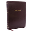 KJV, Deluxe Reference Bible, Super Giant Print, Imitation Leather, Burgundy, Indexed, Red Letter Edition - Imitation Leather