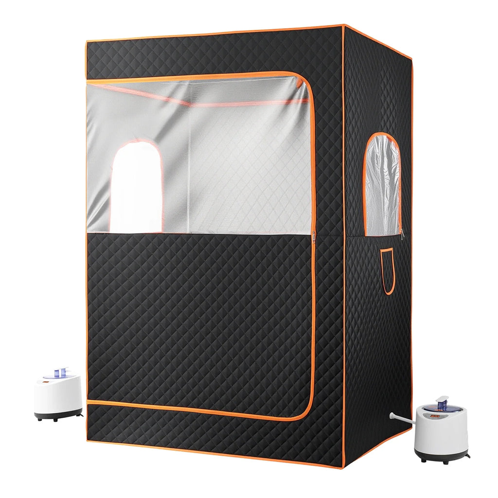 Portable Steam Sauna for Home With Stainless Steel Frame