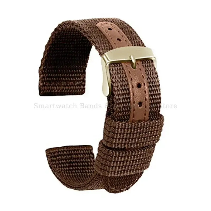 Garmin 18/20/22mm Quick Release Textured Nylon Band with Center Panel