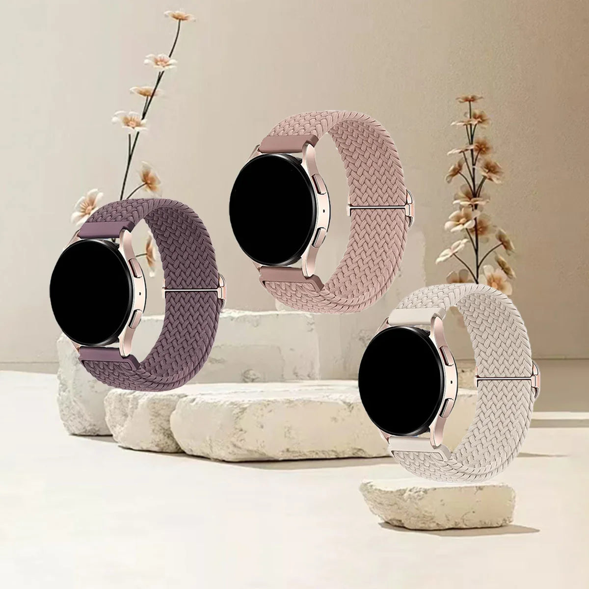 COROS PACE & APEX Braided Stretch Loop Band 3-Pack