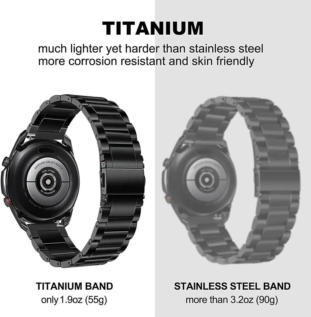 COROS PACE & APEX Titanium Link Bracelet