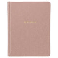KJV Note-Taking Bible Large Print (Faux Leather Hardcover, Rose Gold) - Leather