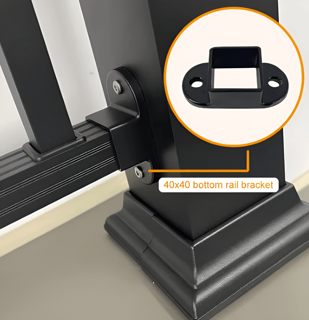 6-ft x 42-in Composite Railing Kit - Durable, Easy to Install & Low-Maintenance