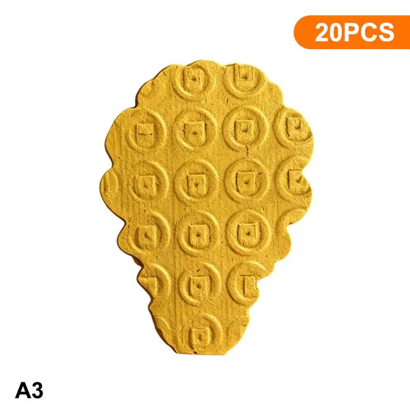 Yellow Fish-Shaped Pet Memorial Joss Paper | Ceremonial Funeral Money Notes for Dog Cat Loss Remembrance
