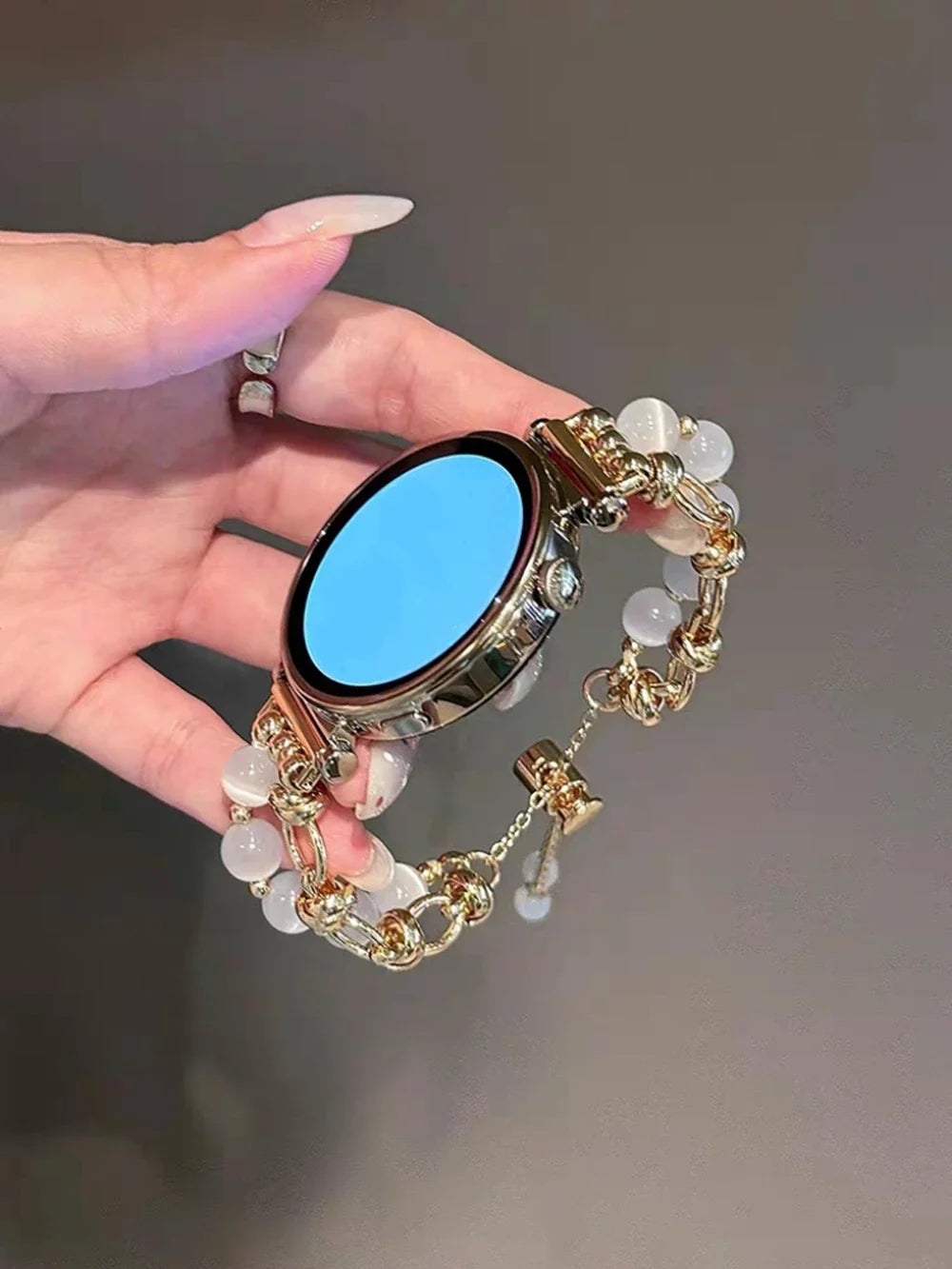 COROS PACE & APEX Women's Pearl Chain Bracelet