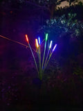 1PC Solar Firefly Swaying Garden Light Outdoor Waterproof LED Reed Lamp Decoration Landscape Lights For Pond Patio Yard Pathway