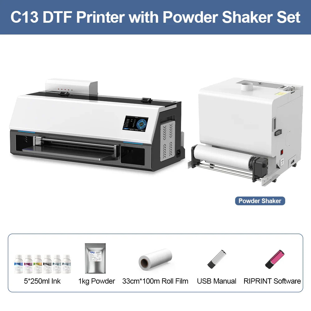TOPPARTS DTF Printer Direct To Film Printing Machine For Clothes