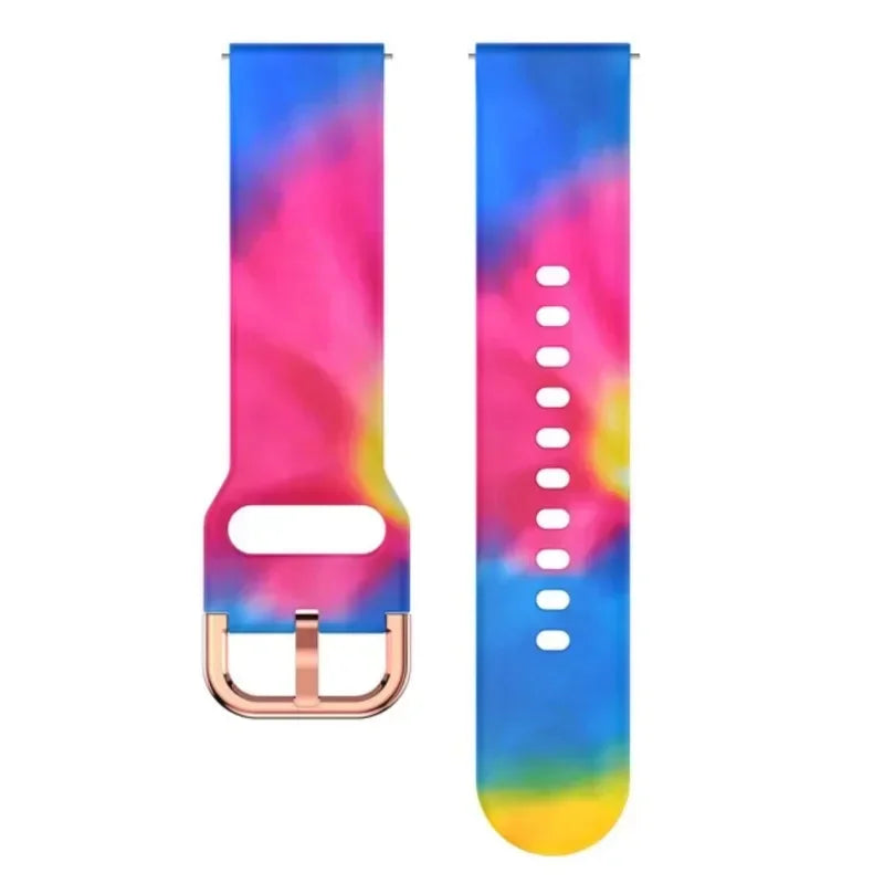 Amazfit Balance, GTR, GTS & Bip Printed Silicone Band