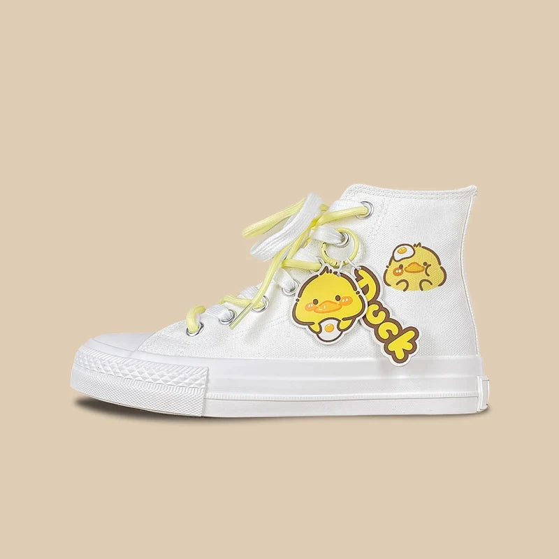 Kawaii Lord Duckness High Tops