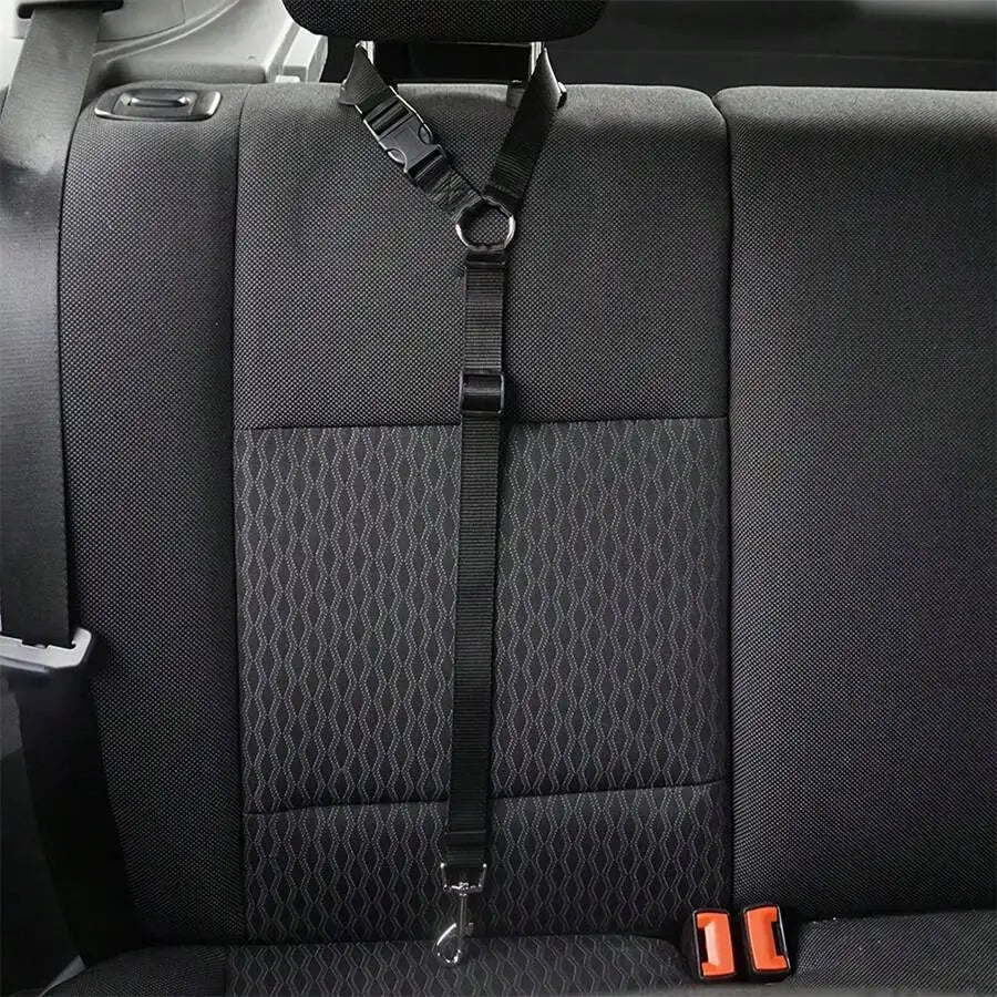 Pet Car Belt For Dogs And Cats Retractable Backseat Leash