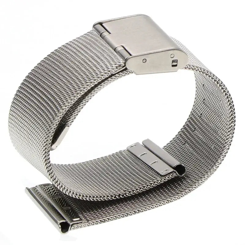 Garmin 18/20/22mm Quick Release Milanese Mesh Band with Folding Clasp