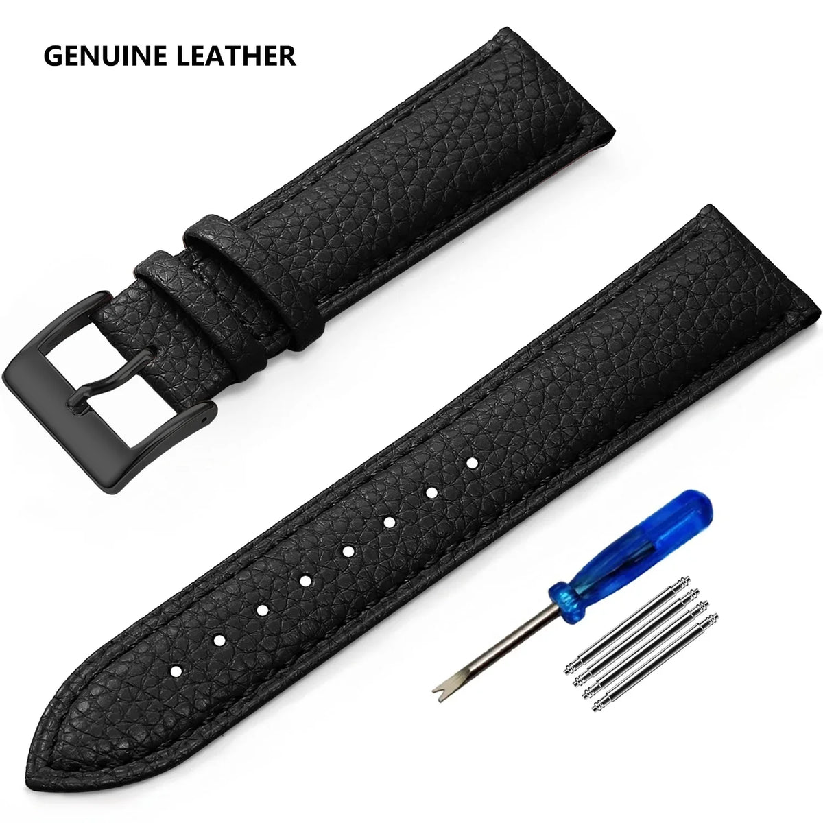 COROS PACE & APEX Grained Leather Band, Spring Bars & Tool