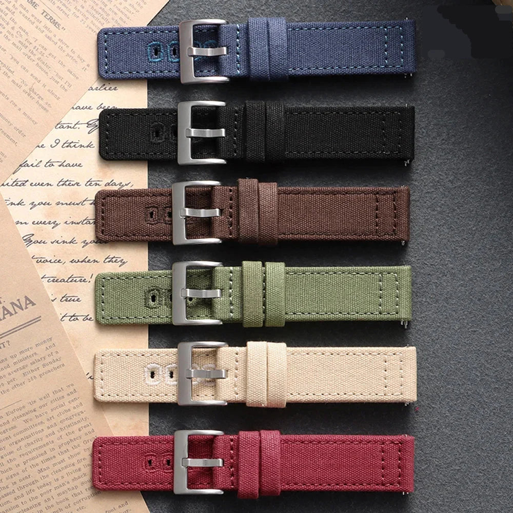 Polar Vantage, Grit X & Ignite Stitched Canvas Nylon Band
