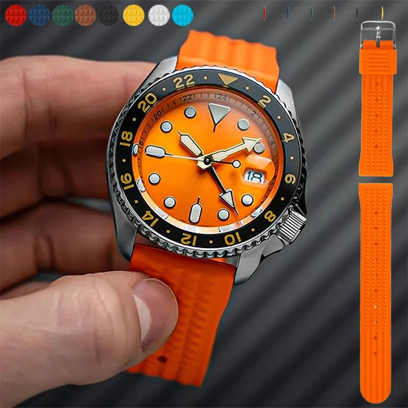 COROS PACE & APEX FKM Rubber Waffle Band
