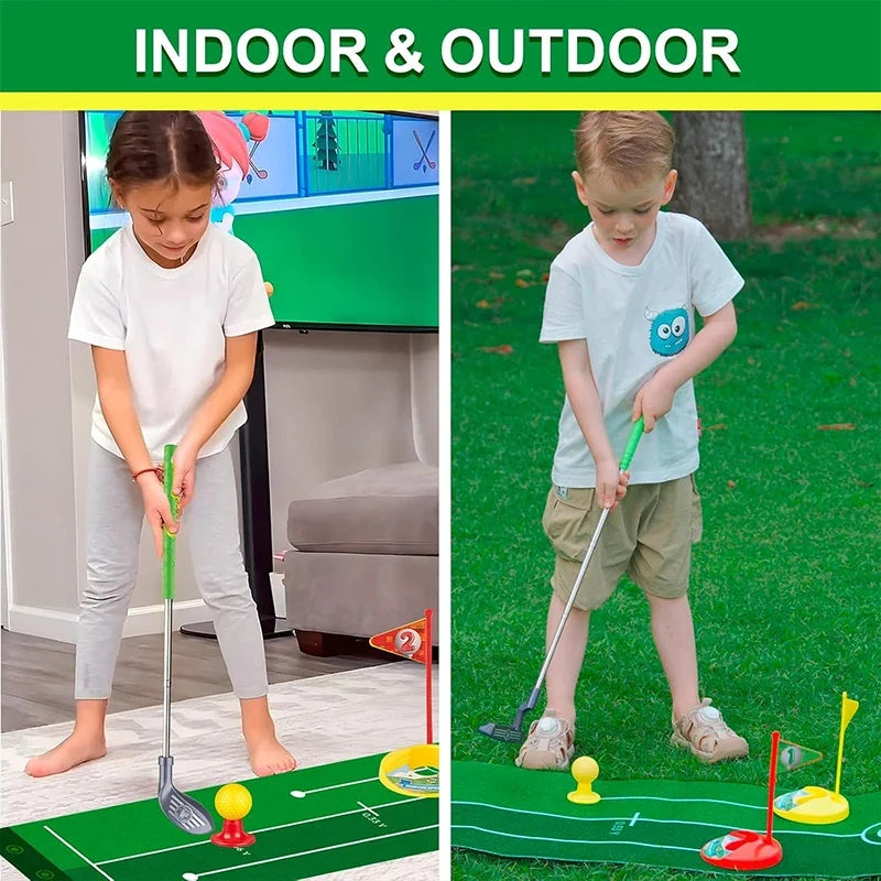 Kids' Golf Club Play Set – Retractable Toy Clubs