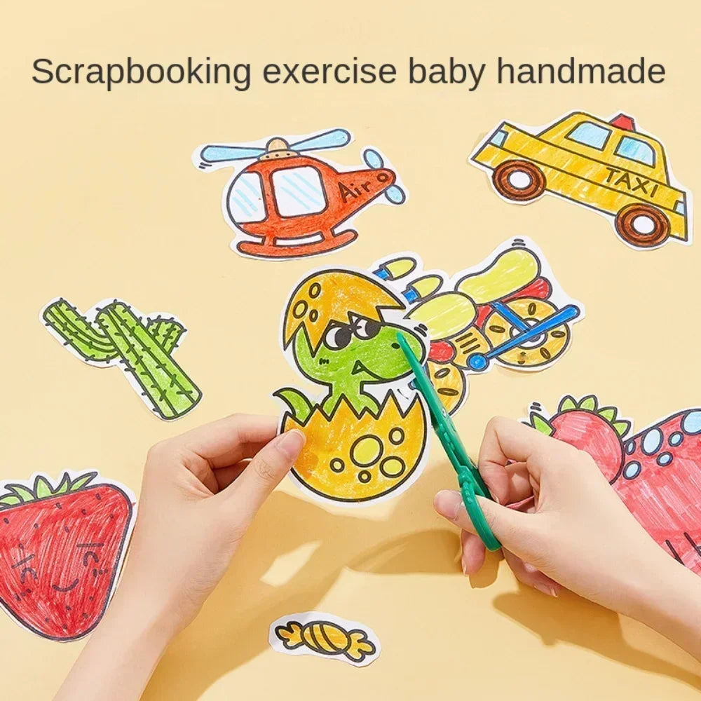 Children's Drawing Roll | Sticky Color Filling Paper for DIY Painting