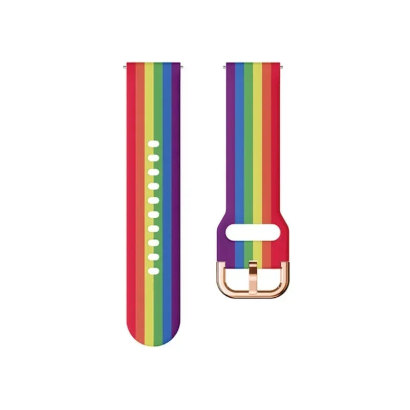 Samsung Galaxy Watch 7, 6, 5, 4 & FE Printed Silicone Band