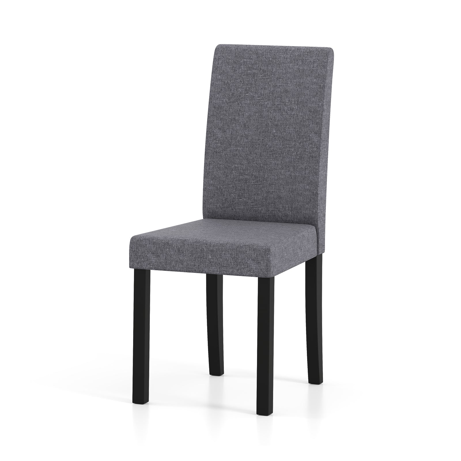Set of 2 Dining Chair Mid-Century Modern Fabric Upholstered Parson Chairs