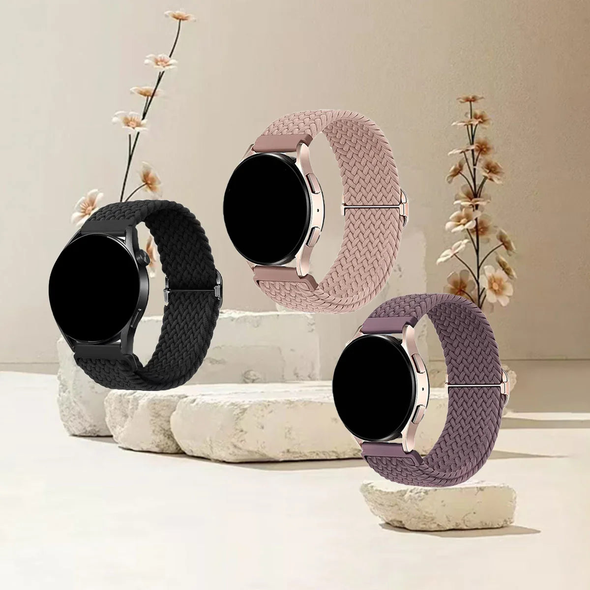 COROS PACE & APEX Braided Stretch Loop Band 3-Pack