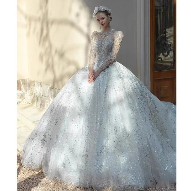 Bridal Wedding Dress High-End EDW213
