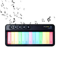 Children Touch Screen Electronic Piano Music Toy with Colour Light Touch Screen Musical Instrument Toys for Kids Education Gifts