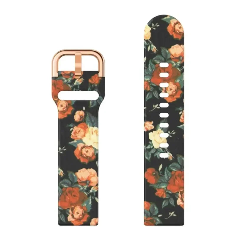 Samsung Galaxy Watch 7, 6, 5, 4 & FE Printed Silicone Band