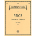 Sonata in E Minor: Schirmer Library of Classics Volume 2023 Nfmc 2024-2028 Selection Piano Solo - Paperback