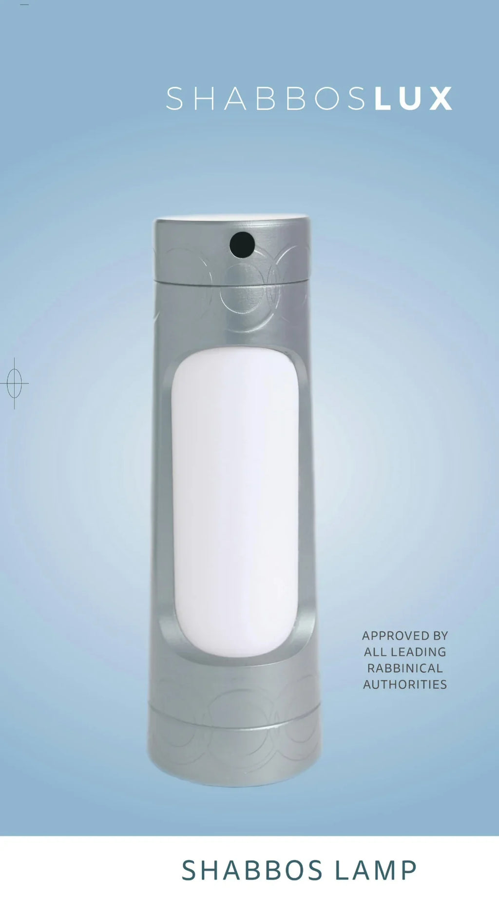 Shabbos Lamp Silver