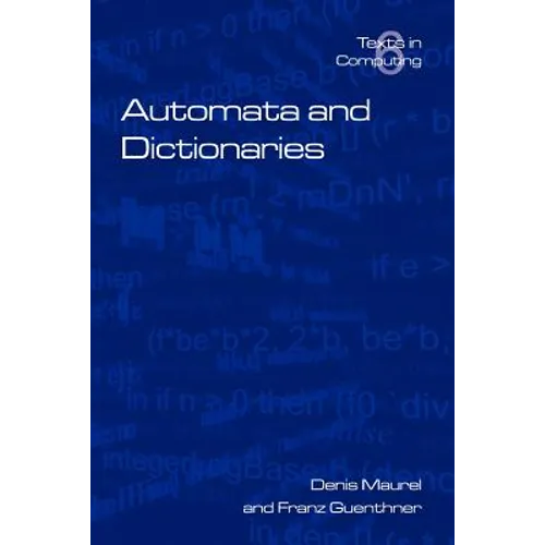 Automata and Dictionaries - Paperback