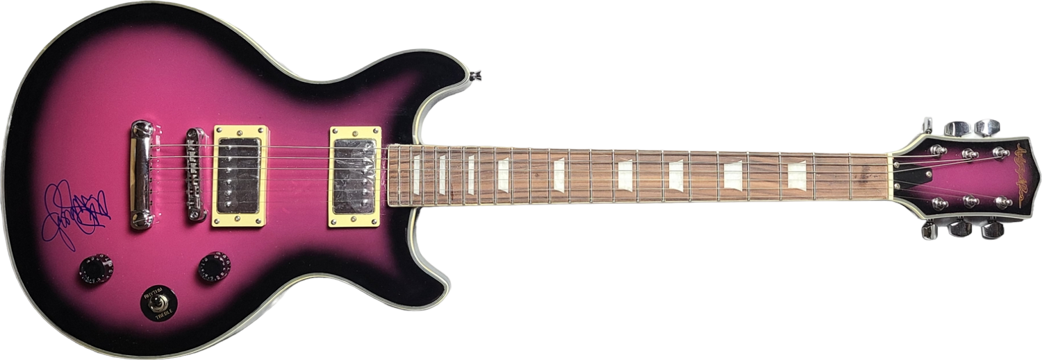 Jessica Simpson Signed Autographed Electric Guitar