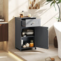 Single Door Bathroom Cabinet with Adjustable Shelf and Drawer