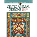 Creative Haven Celtic Animal Designs Coloring Book - Paperback