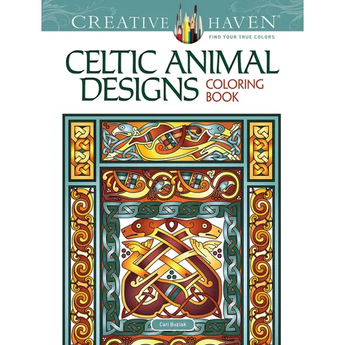 Creative Haven Celtic Animal Designs Coloring Book - Paperback