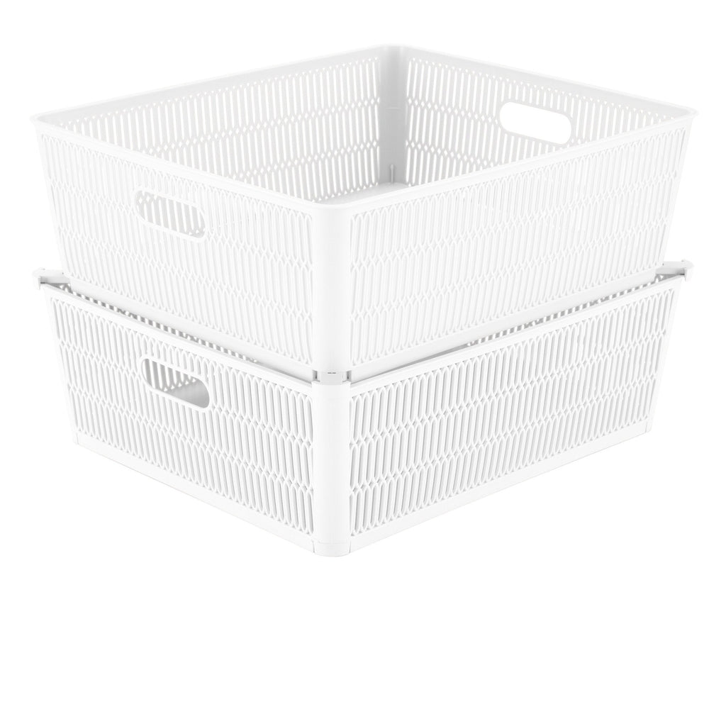 Slide 2 Stack It -2 pack-White