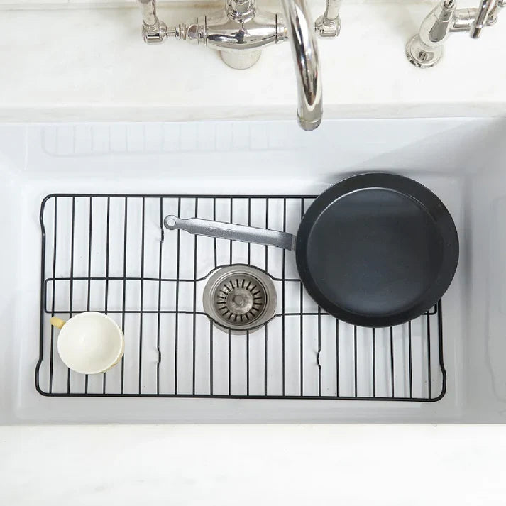 Small Sink Protector - Black
