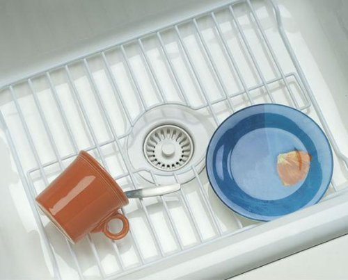 Small Sink Protector - White